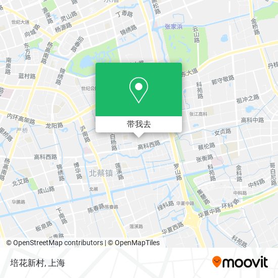培花新村地图