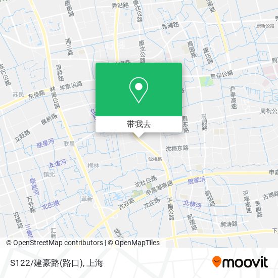 S122/建豪路(路口)地图