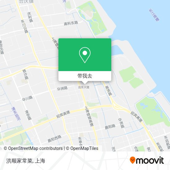 洪顺家常菜地图