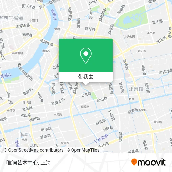 唯响艺术中心地图