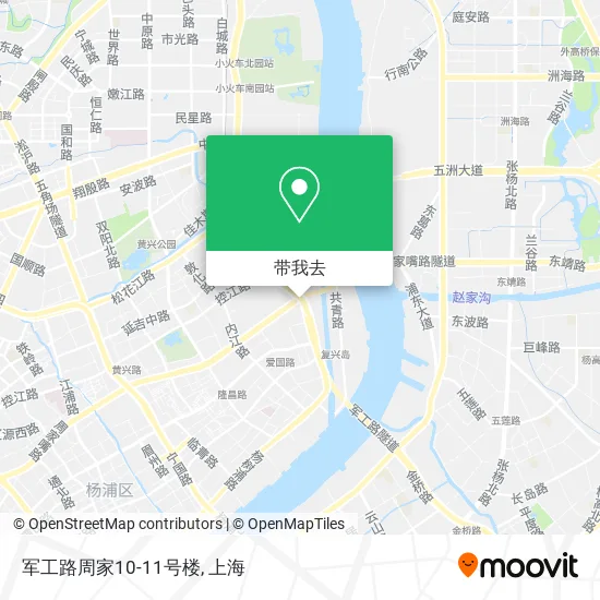 军工路周家10-11号楼地图