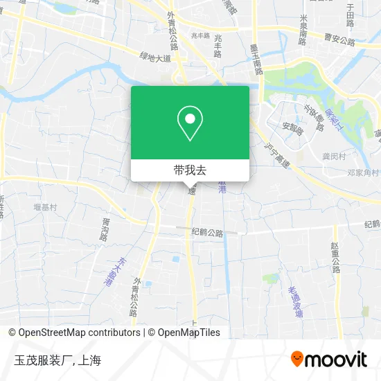 玉茂服装厂地图