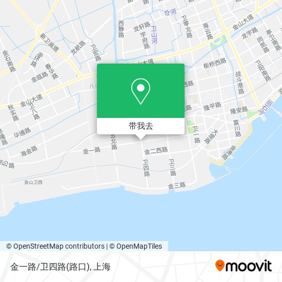 金一路/卫四路(路口)地图