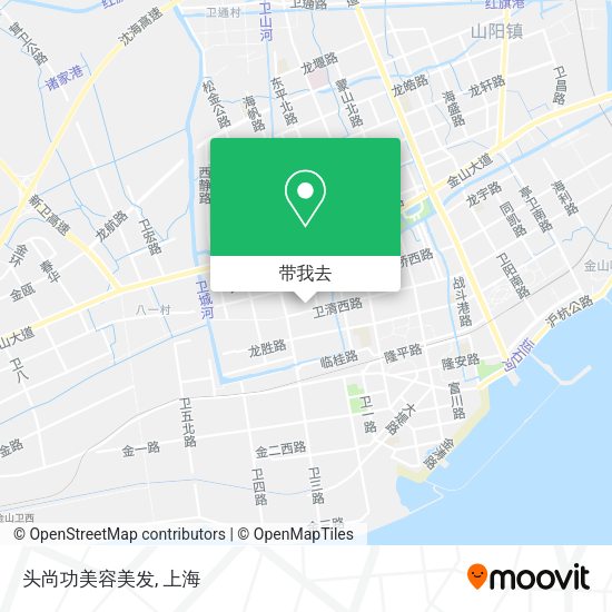 头尚功美容美发地图