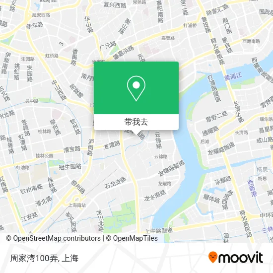 周家湾100弄地图
