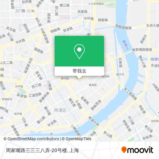 周家嘴路三三三八弄-20号楼地图