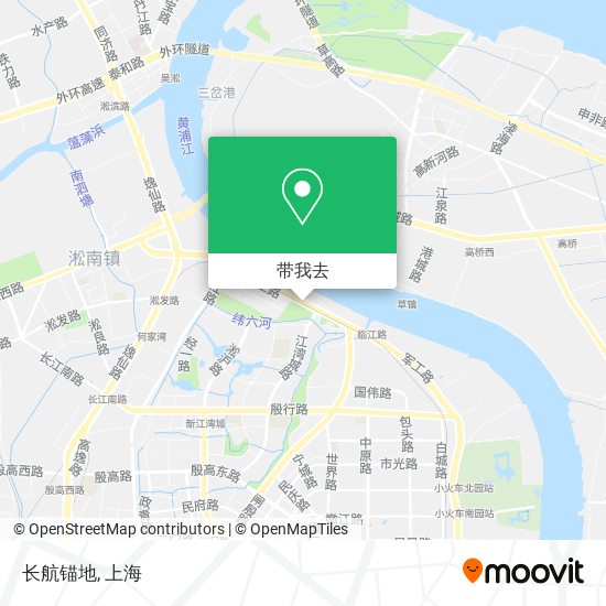 长航锚地地图