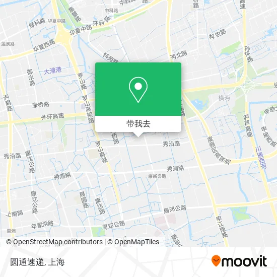 圆通速递地图