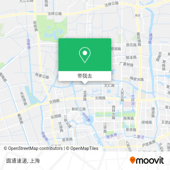 圆通速递地图