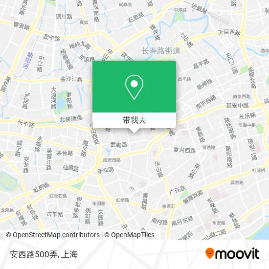 安西路500弄地图