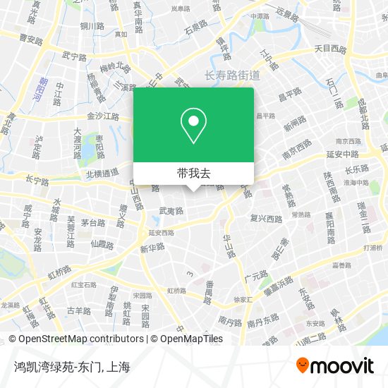 鸿凯湾绿苑-东门地图