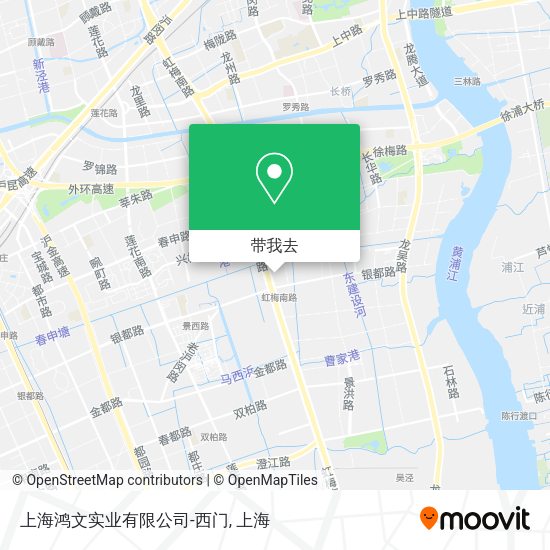 上海鸿文实业有限公司-西门地图