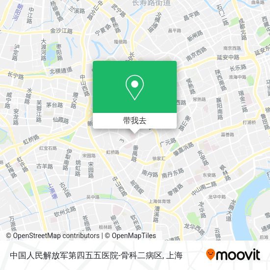 中国人民解放军第四五五医院-骨科二病区地图