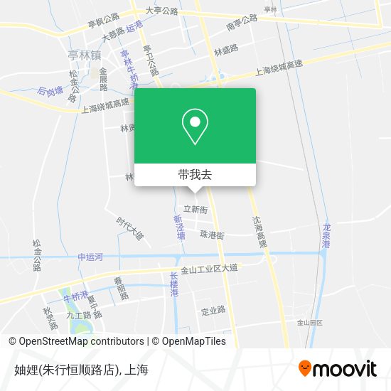 妯娌(朱行恒顺路店)地图
