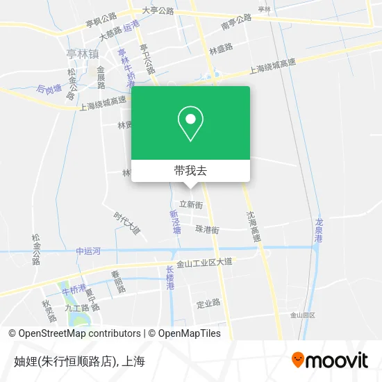 妯娌(朱行恒顺路店)地图