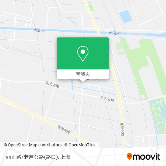 丽正路/老芦公路(路口)地图