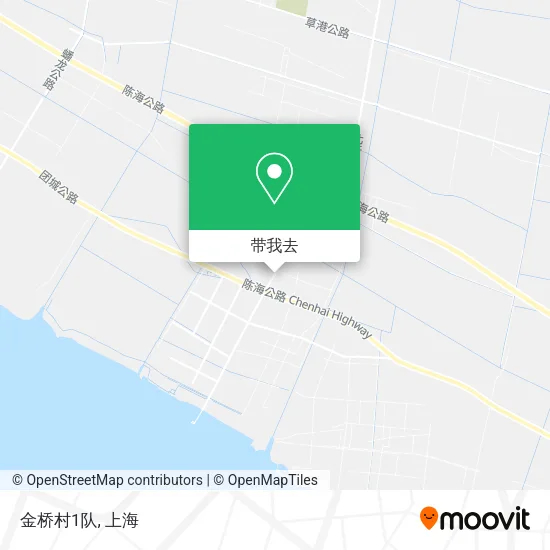 金桥村1队地图