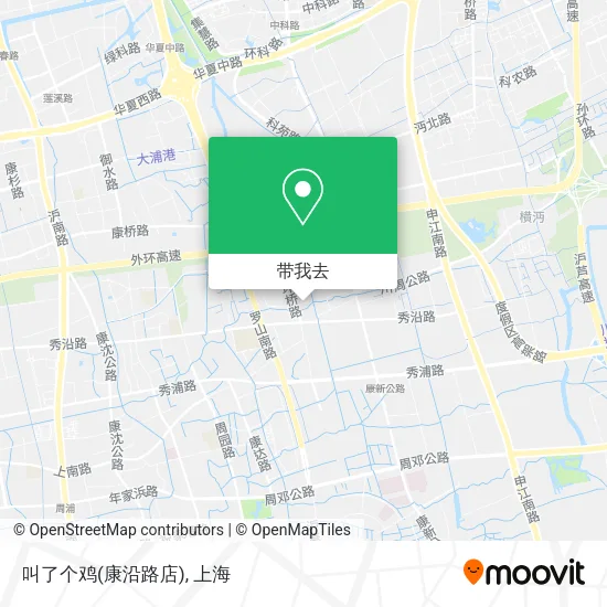 叫了个鸡(康沿路店)地图