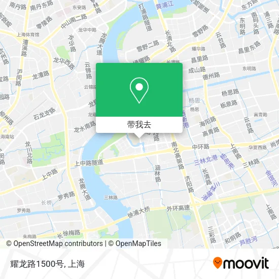 耀龙路1500号地图