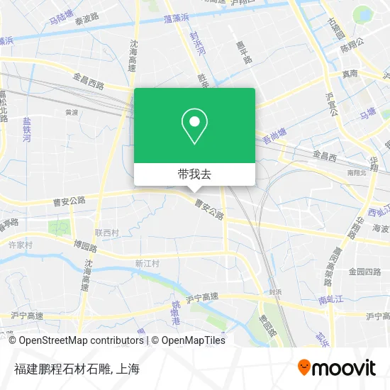 福建鹏程石材石雕地图