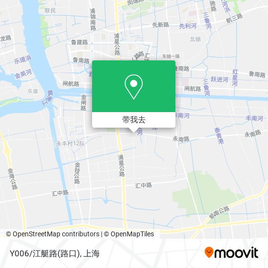 Y006/江艇路(路口)地图