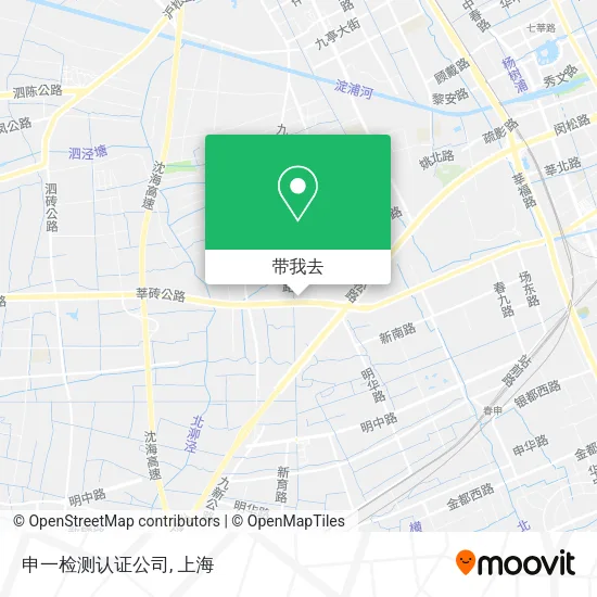 申一检测认证公司地图