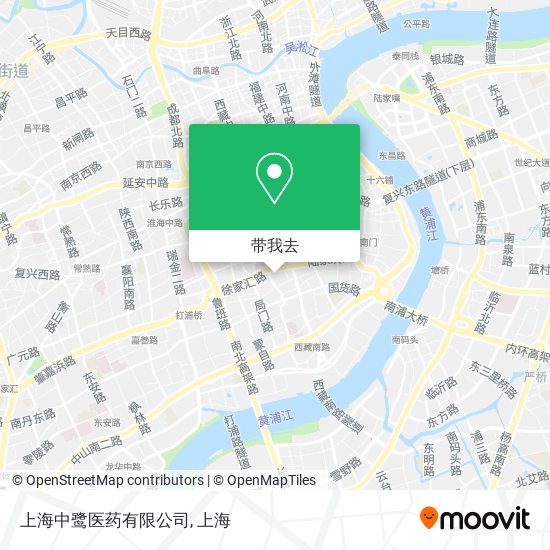 上海中鹭医药有限公司地图