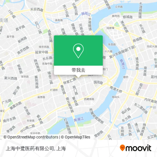 上海中鹭医药有限公司地图