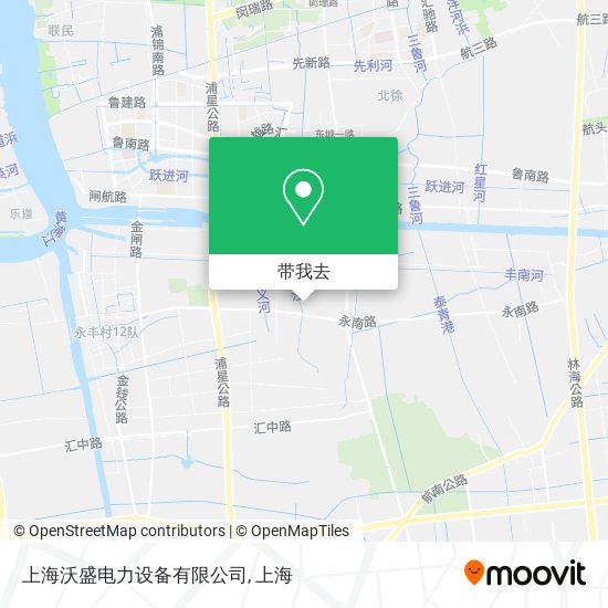 上海沃盛电力设备有限公司地图