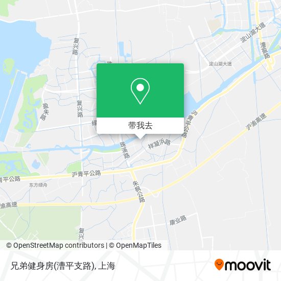 兄弟健身房(漕平支路)地图