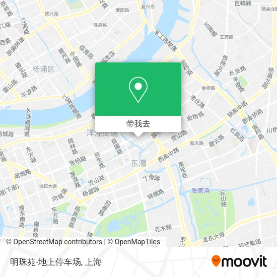 明珠苑-地上停车场地图
