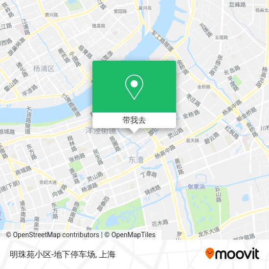 明珠苑小区-地下停车场地图