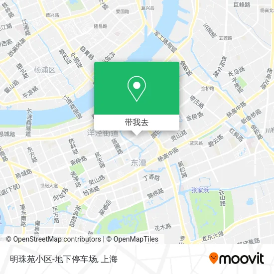 明珠苑小区-地下停车场地图