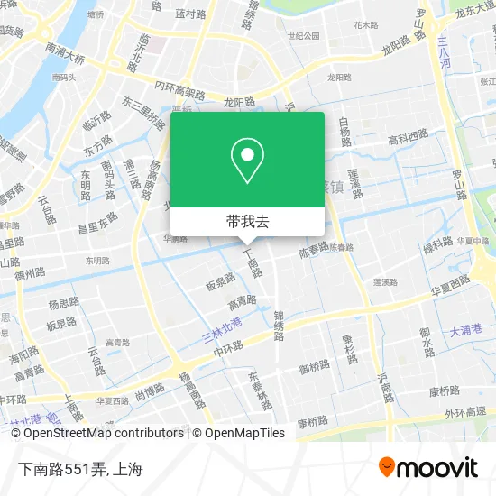 下南路551弄地图