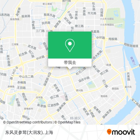 东风灵参茸(大润发)地图