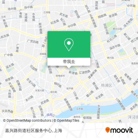嘉兴路街道社区服务中心地图