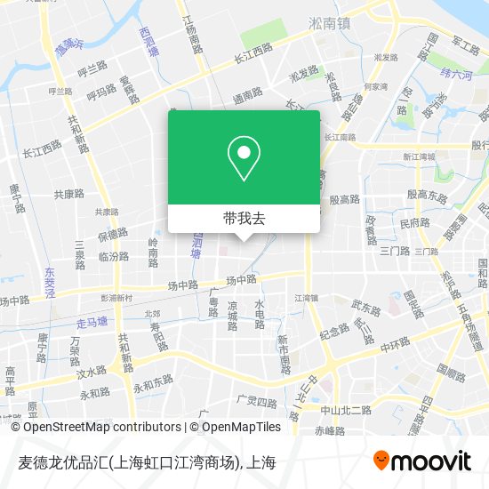 麦德龙优品汇(上海虹口江湾商场)地图