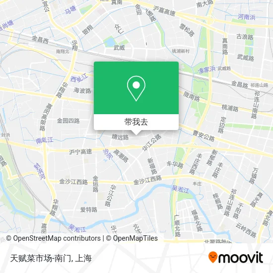 天赋菜市场-南门地图