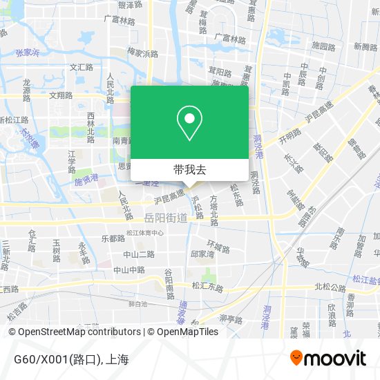G60/X001(路口)地图