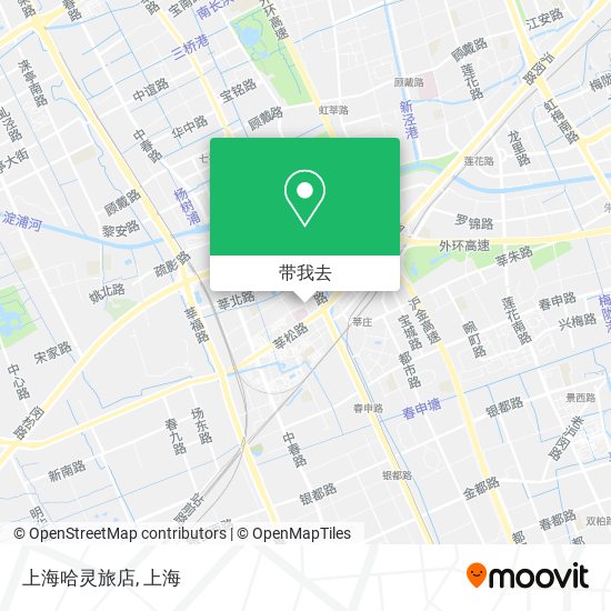 上海哈灵旅店地图