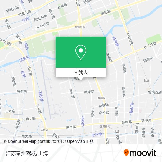 江苏泰州驾校地图
