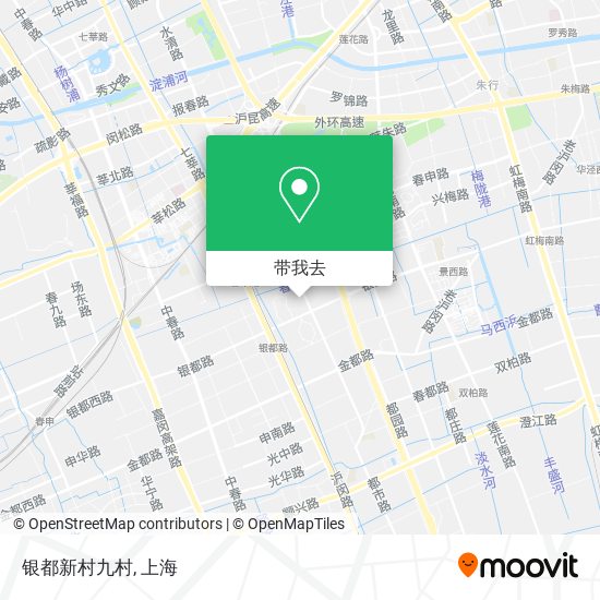 银都新村九村地图