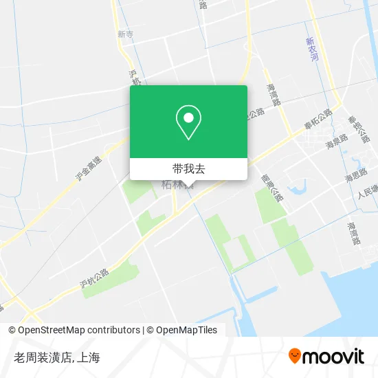 老周装潢店地图