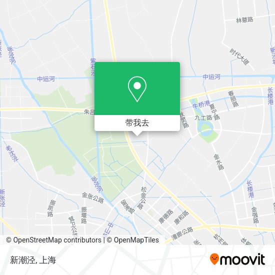 新潮泾地图