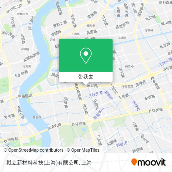 戮立新材料科技(上海)有限公司地图