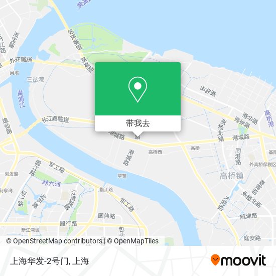 上海华发-2号门地图