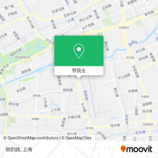 朗韵路地图