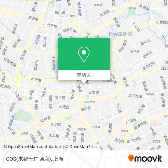 COS(来福士广场店)地图