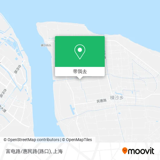 富电路/惠民路(路口)地图