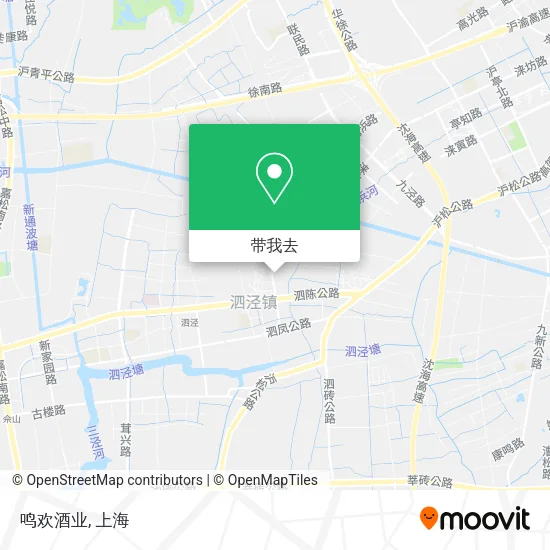 鸣欢酒业地图